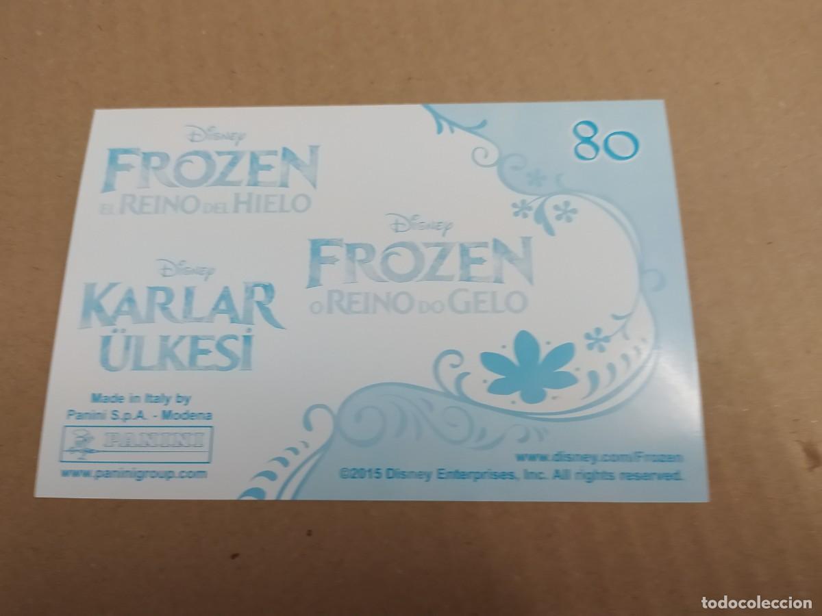 Coleccionismo cromos antiguos: FROZEN - PHOTOCARD N&Uacute;MERO 80 - Foto 2