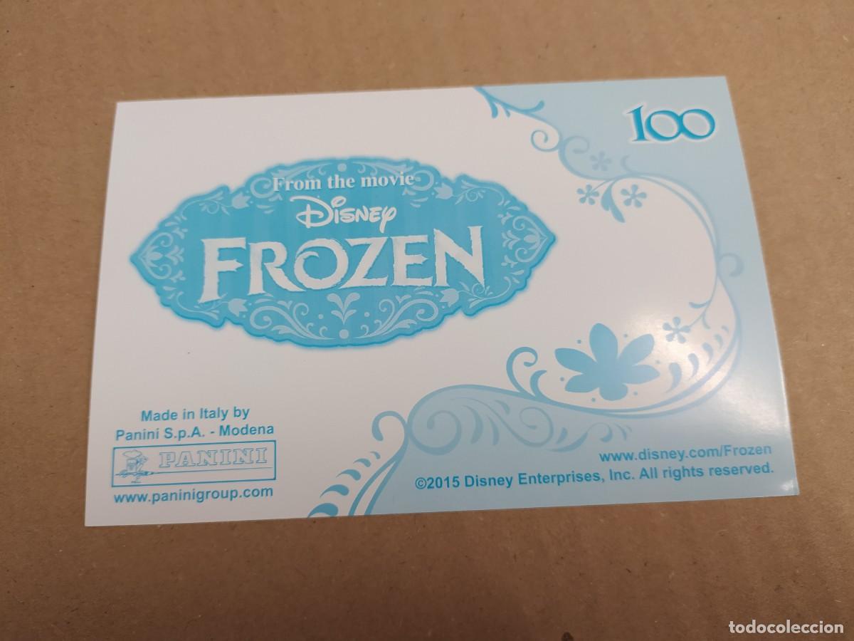 Coleccionismo cromos antiguos: FROZEN - PHOTOCARD N&Uacute;MERO 100 - Foto 2