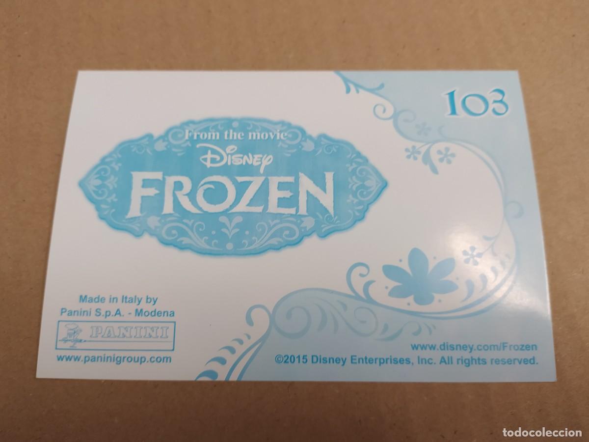 Coleccionismo cromos antiguos: FROZEN - PHOTOCARD N&Uacute;MERO 103 - Foto 2