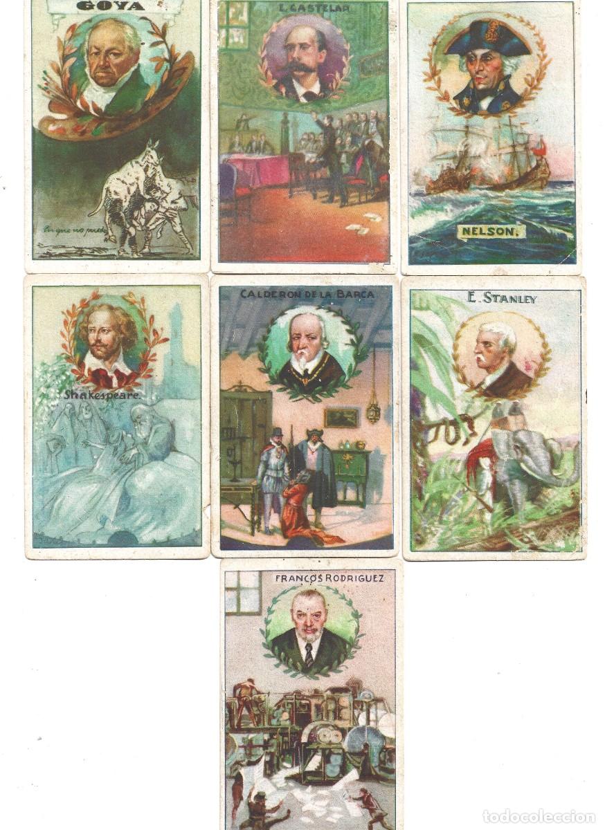 Coleccionismo cromos antiguos: SIETE CROMOS DE YO QUIERO SER EDITO CHOCOLATE ORTIL PIERA TARRAGONA TERRASSA Y BRUGUERAS EL NI&Ntilde;O