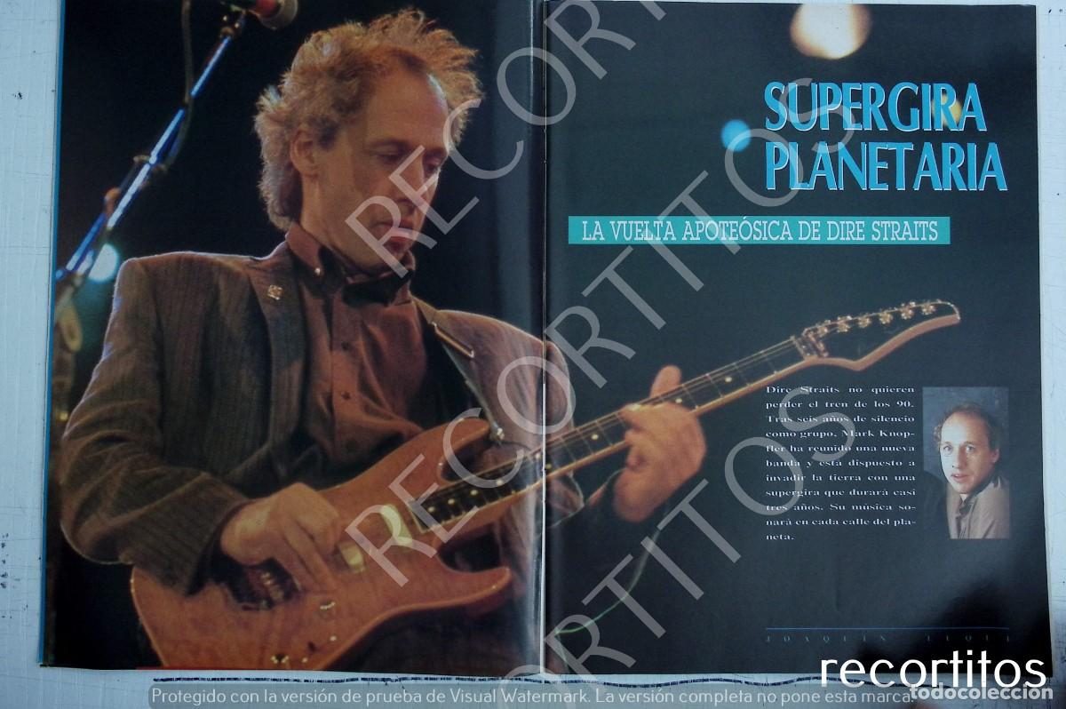 Coleccionismo cromos antiguos: MARK KNOPFLER DIRE STRAITS - Foto 1