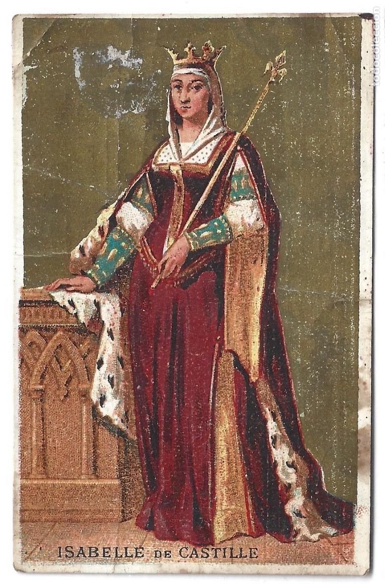 Sammeln alte Sammelbilder: CROMOS DE SAHELLE DE CASTILLE PUBLICIDAD THE Y CHOCOLATES PARIS