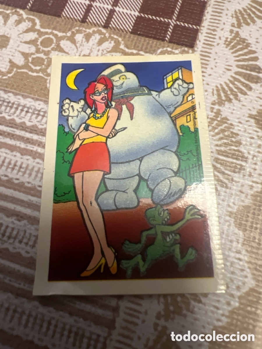 Coleccionismo cromos antiguos: Phoskitos cazafantasma n&uacute;mero 16 luminiscentes - Foto 1