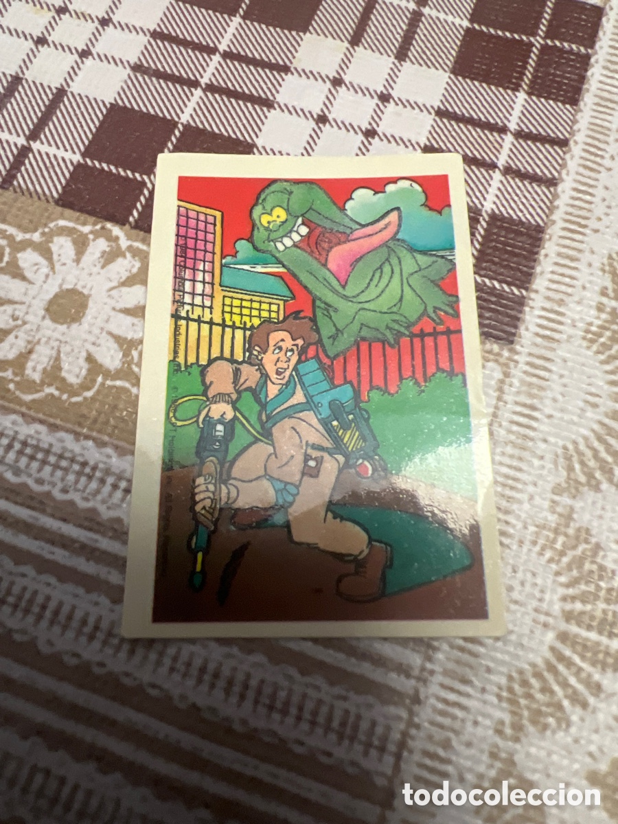 Coleccionismo cromos antiguos: Phoskitos cazafantasma n&uacute;mero 17 luminiscentes - Foto 1