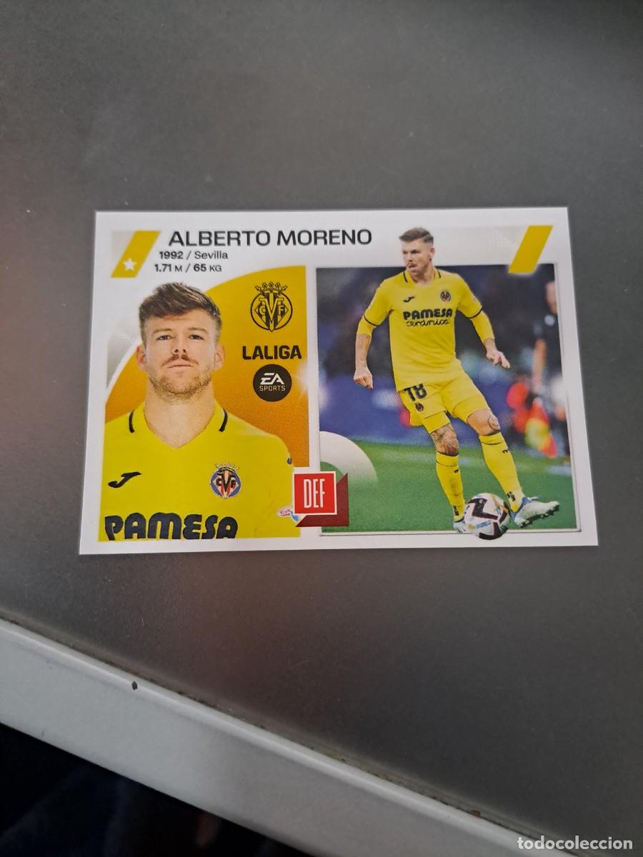 Alberto Moreno #9 Villarreal Cf Cromo La Liga Este 2023-24 Panini 23/24
