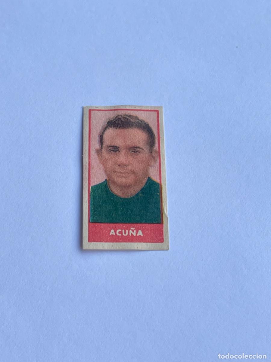 Coleccionismo cromos antiguos: Antiguo cromo ACU&Ntilde;A del Colecci&oacute;n Palmera Platino a&ntilde;os 40 sin pegar