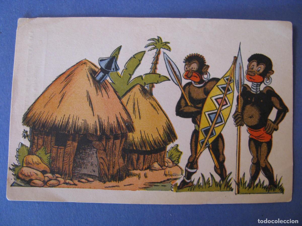 Coleccionismo cromos antiguos: CROMOS LAS AVENTURAS DE CUCURUCHITO Y PINOCHO. LOS NEGROS DEL REY BET&Uacute;N.