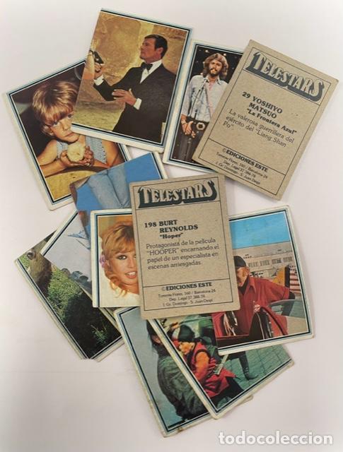 Coleccionismo cromos antiguos: LOTE DE 13 CROMOS - TELESTARS (EDICIONES ESTE) - NUNCA PEGADOS - Foto 2