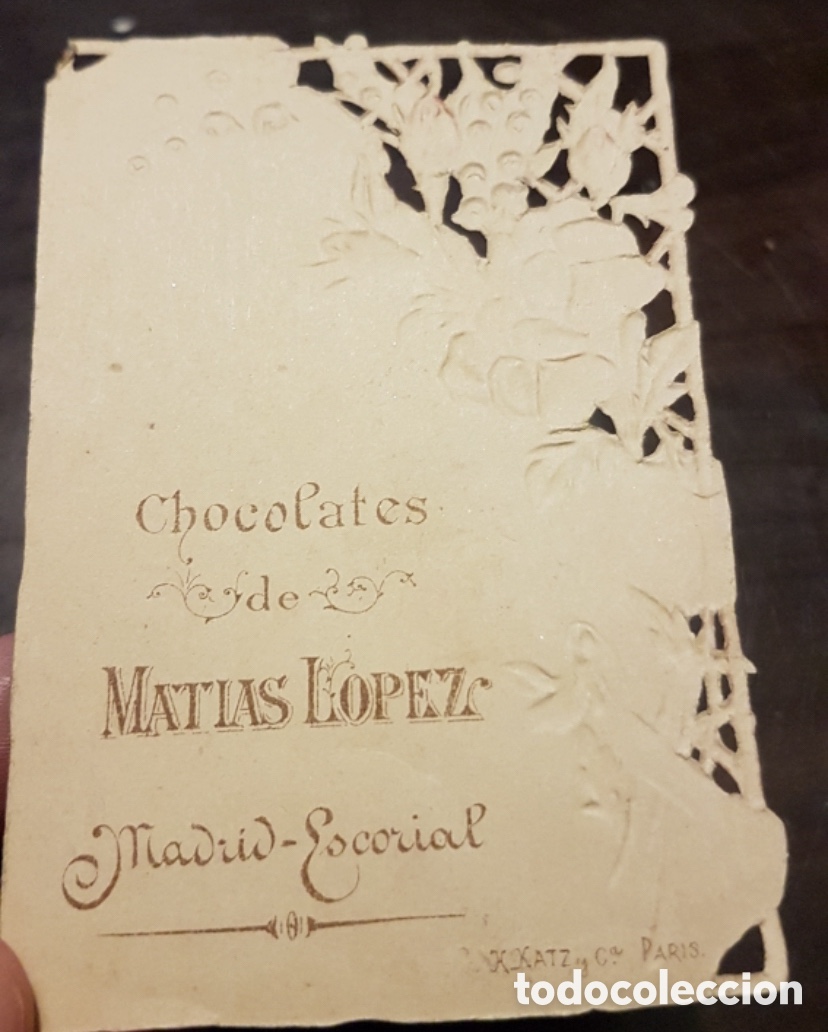 Coleccionismo cromos antiguos: Cromos chocolates Lopez Madrid El Escorial - Foto 4