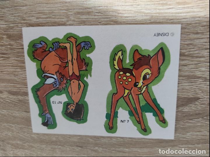 Sammeln alte Sammelbilder: CROMO ADHESIVO SIN PEGAR DISNEY ANTIGUO DE TARRINAS MARGARINA NATACHA Y ROCIO A&Ntilde;O 1991 N&ordm; 7-13