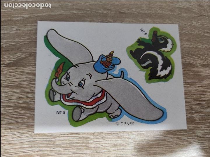 Sammeln alte Sammelbilder: CROMO ADHESIVO SIN PEGAR DISNEY ANTIGUO DE TARRINAS MARGARINA NATACHA Y ROCIO A&Ntilde;O 1991 N&ordm; 5-8