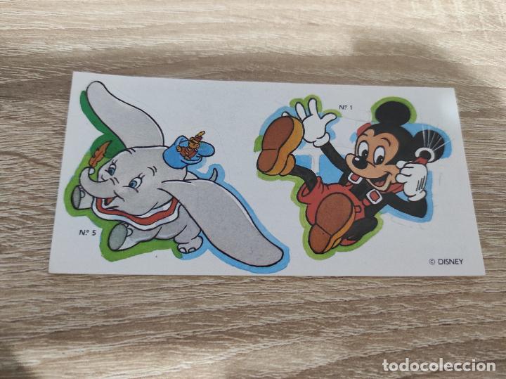 Sammeln alte Sammelbilder: CROMO ADHESIVO SIN PEGAR DISNEY ANTIGUO DE TARRINAS MARGARINA NATACHA Y ROCIO A&Ntilde;O 1991 N&ordm; 1-5