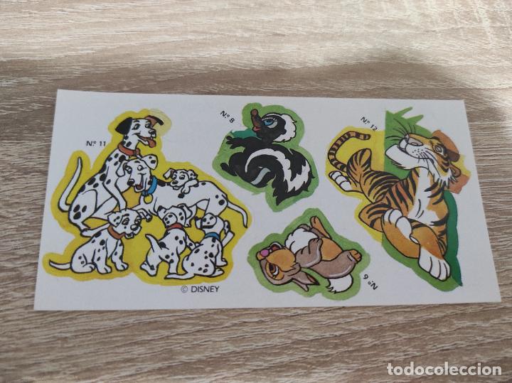 Sammeln alte Sammelbilder: CROMO ADHESIVO SIN PEGAR DISNEY ANTIGUO DE TARRINAS MARGARINA NATACHA Y ROCIO A&Ntilde;O 1991 N&ordm; 6-8-11-12
