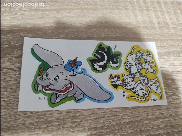 Sammeln alte Sammelbilder: CROMO ADHESIVO SIN PEGAR DISNEY ANTIGUO DE TARRINAS MARGARINA NATACHA Y ROCIO A&Ntilde;O 1991 N&ordm; 5-8-11