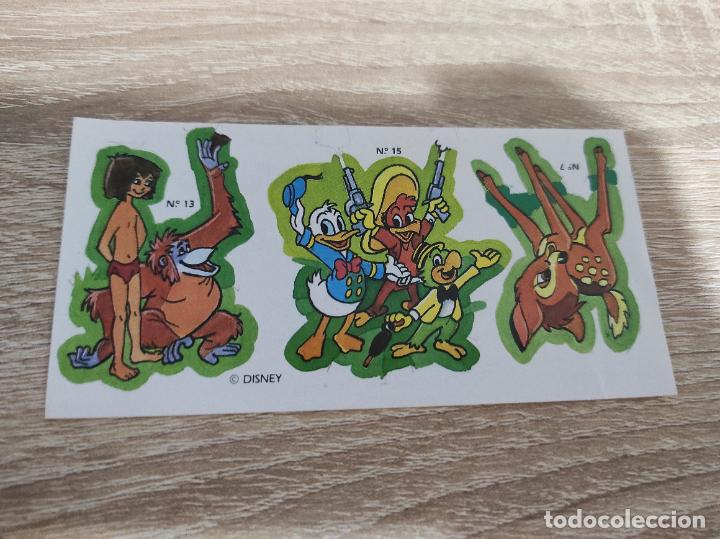 Sammeln alte Sammelbilder: CROMO ADHESIVO SIN PEGAR DISNEY ANTIGUO DE TARRINAS MARGARINA NATACHA Y ROCIO A&Ntilde;O 1991 N&ordm; 7-13-15