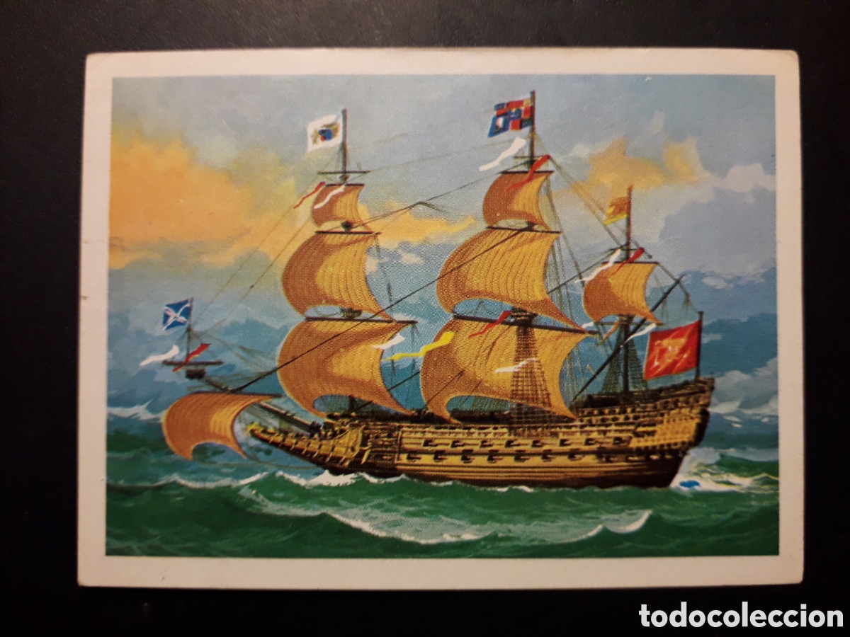 Colecionismo Cromos antigos: BARCOS, EL MAR FUENTE DE VIDA, ED RUIZ ROMERO 1973 N&deg; 180 SIN PEGAR, PEDIDO M&Iacute;NIMO 3&euro;