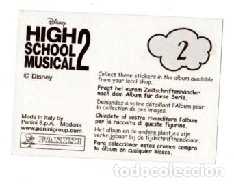 Coleccionismo cromos antiguos: HIGH2 SCHOOL MUSICAL **** DISNEY *** CROMOS PANINI - Foto 2