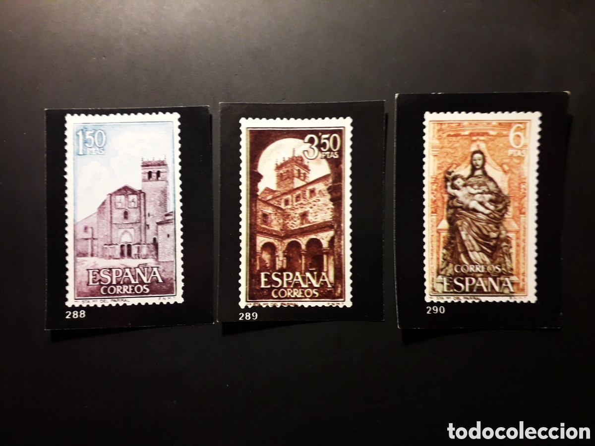 Colecionismo Cromos antigos: 3 CROMOS, MONASTERIO EL SELLO ESPA&Ntilde;OL, ED KEISA N&deg; 288,289 Y 290 SIN PEGAR, PEDIDO M&Iacute;NIMO 3&euro;