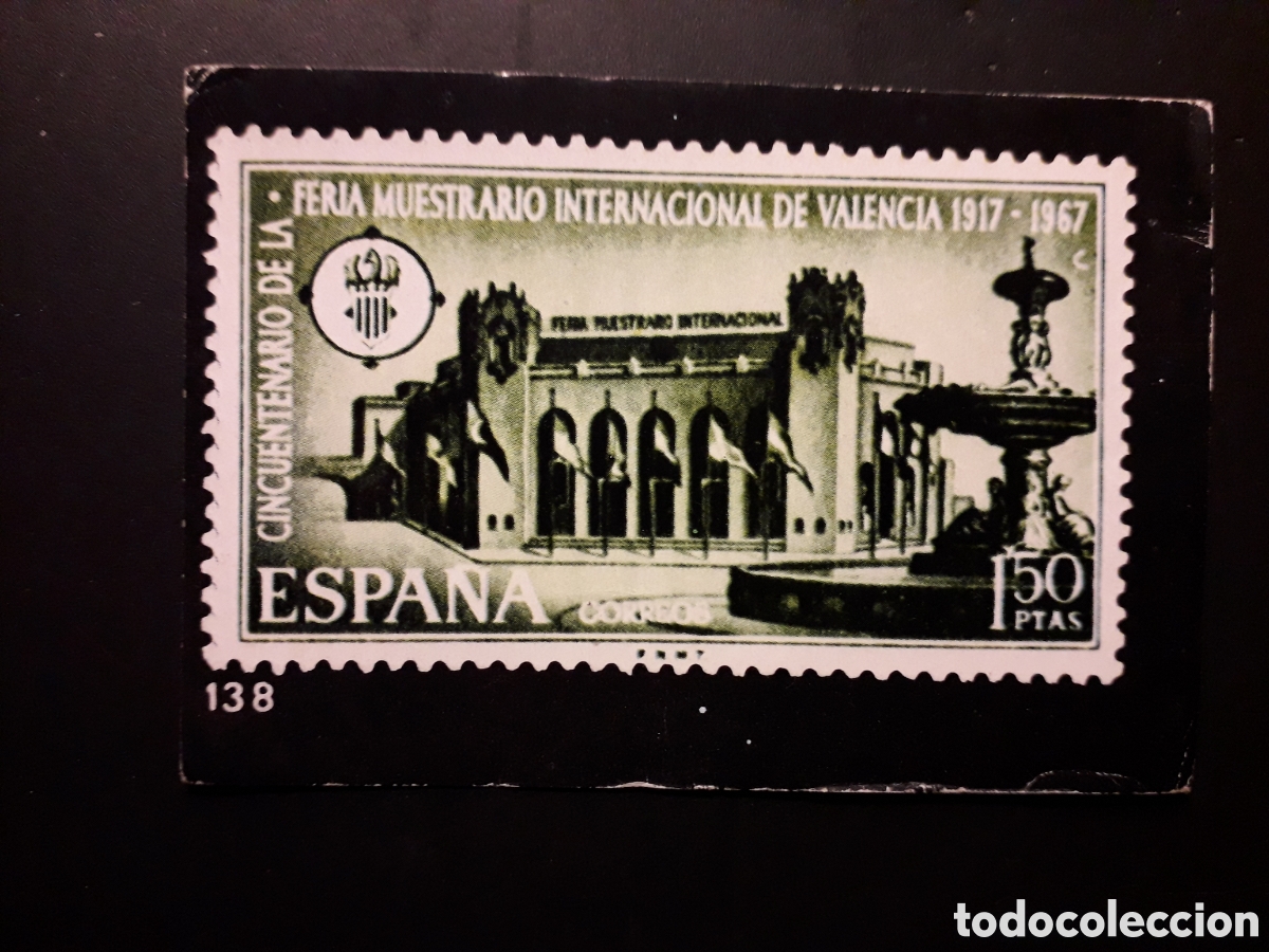 Collectionnisme Cartes &agrave; collectionner anciennes: 1 CROMO, FERIA DE VALENCIA, EL SELLO ESPA&Ntilde;OL, ED KEISA N&deg; 138 SIN PEGAR, PEDIDO M&Iacute;NIMO 3&euro;