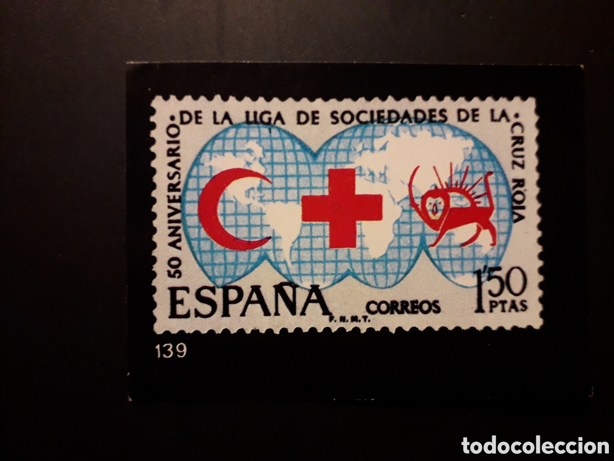 Coleccionismo cromos antiguos: 1 CROMO, CRUZ ROJA, EL SELLO ESPA&Ntilde;OL, ED KEISA N&deg; 139 SIN PEGAR, PEDIDO M&Iacute;NIMO 3&euro;