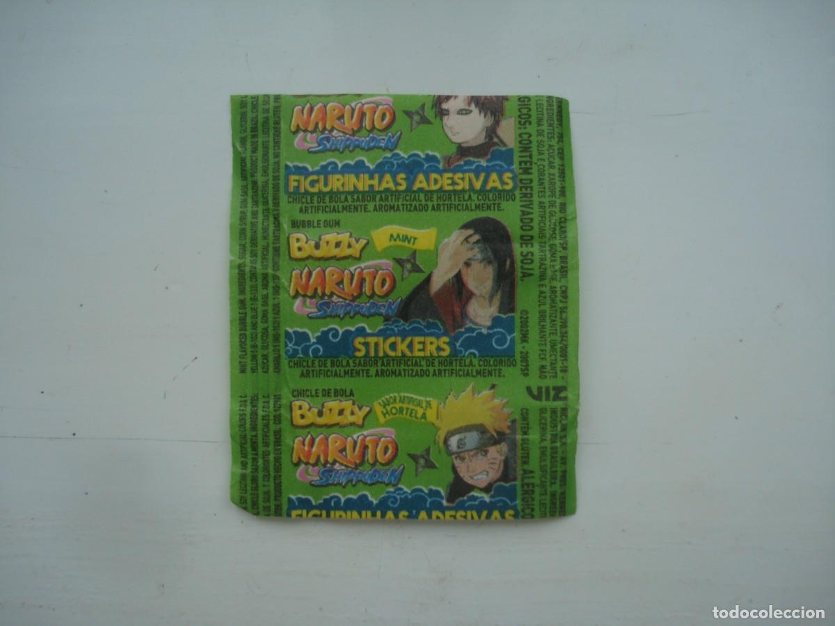Coleccionismo cromos antiguos: ENVOLTORIO NARUTO CROMO CHICLES! WRAPPERS BUBBLE GUM! - Foto 1