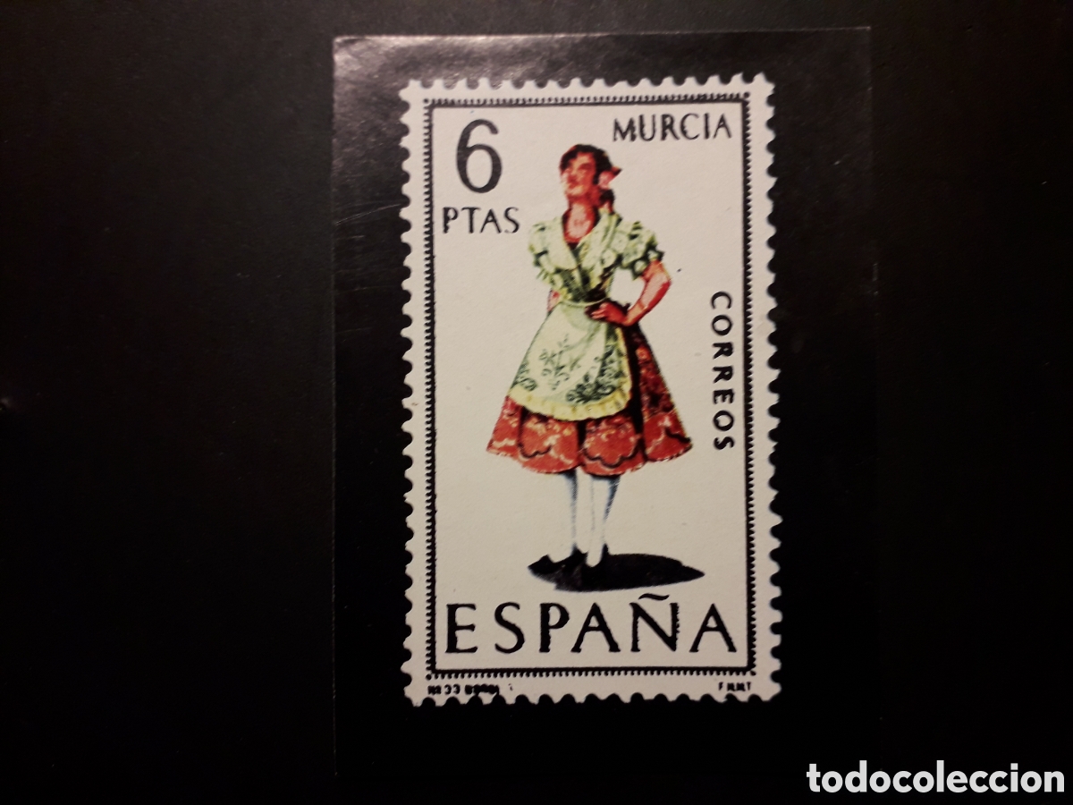 Collectionnisme Cartes &agrave; collectionner anciennes: 1 CROMO, TRAJE T&Iacute;PICO MURCIA SELLO ESPA&Ntilde;OL, ED KEISA SIN N&deg; SIN PEGAR, PEDIDO M&Iacute;NIMO 3&euro;