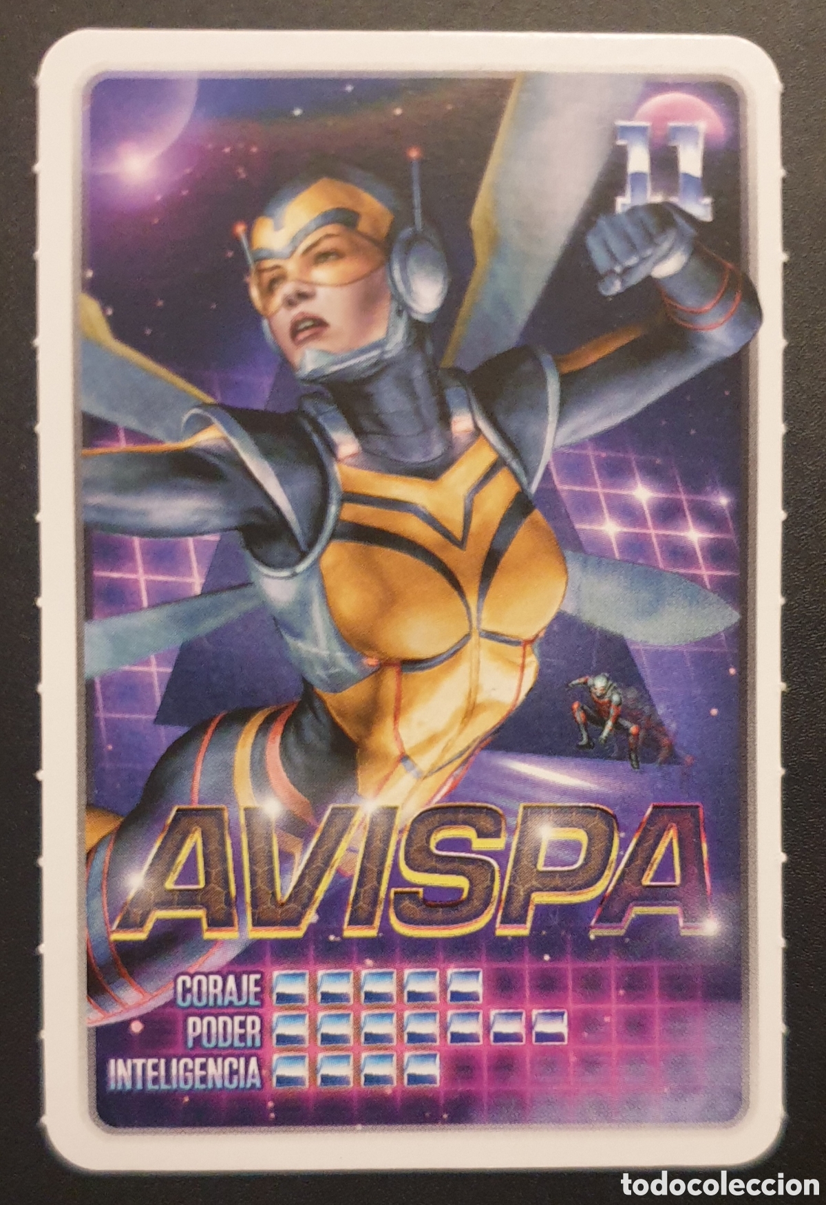 Coleccionismo cromos antiguos: CROMO N&deg; 11 AVISPA MARVEL DESCUBRE TU PODER CARREFOUR - Foto 1
