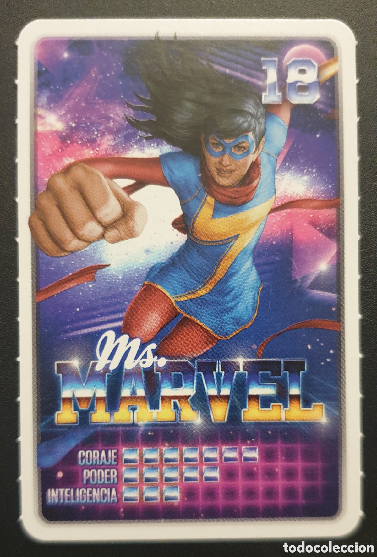 Coleccionismo cromos antiguos: CROMO N&deg; 18 MS. MARVEL MARVEL DESCUBRE TU PODER CARREFOUR - Foto 1