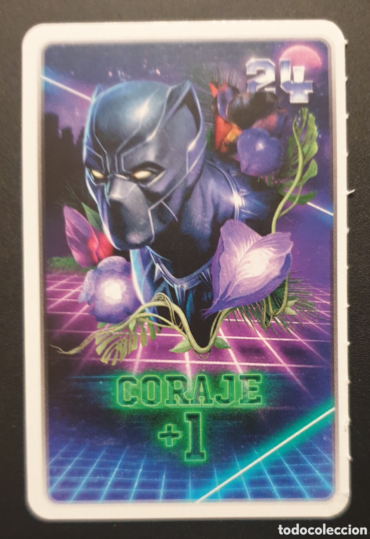 Coleccionismo cromos antiguos: CROMO N&deg; 24 CORAJE +1 MARVEL DESCUBRE TU PODER CARREFOUR - Foto 1