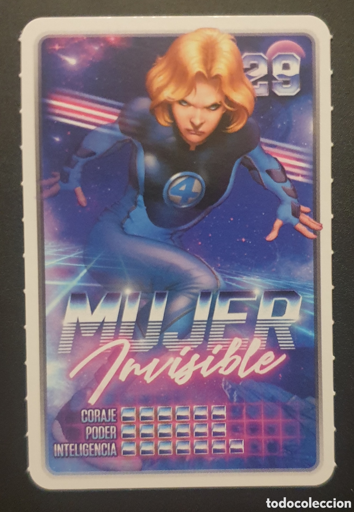 Coleccionismo cromos antiguos: CROMO N&deg; 29 MUJER INVISIBLE MARVEL DESCUBRE TU PODER CARREFOUR - Foto 1
