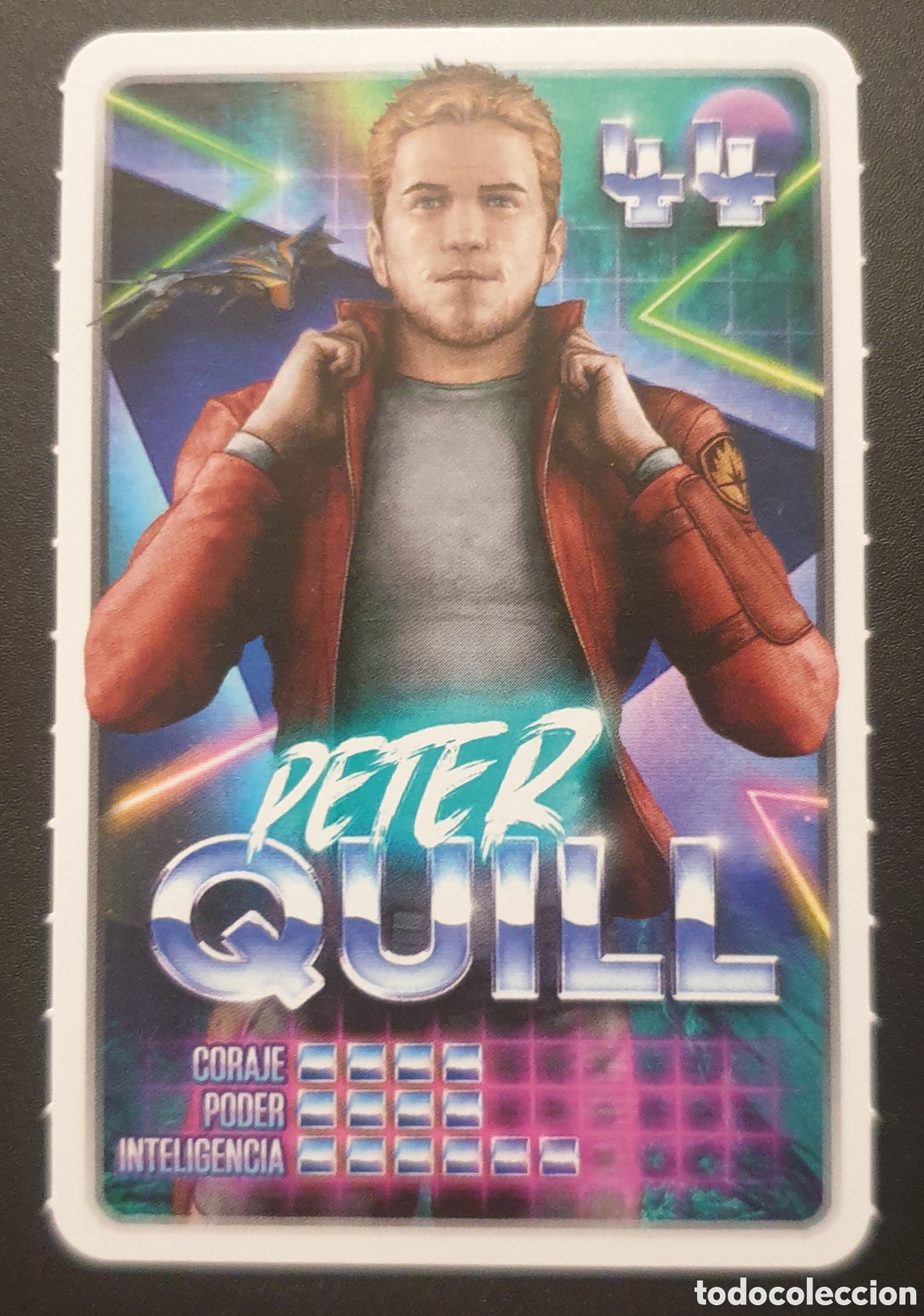 Coleccionismo cromos antiguos: CROMO N&deg; 44 PETER QUILL MARVEL DESCUBRE TU PODER CARREFOUR - Foto 1