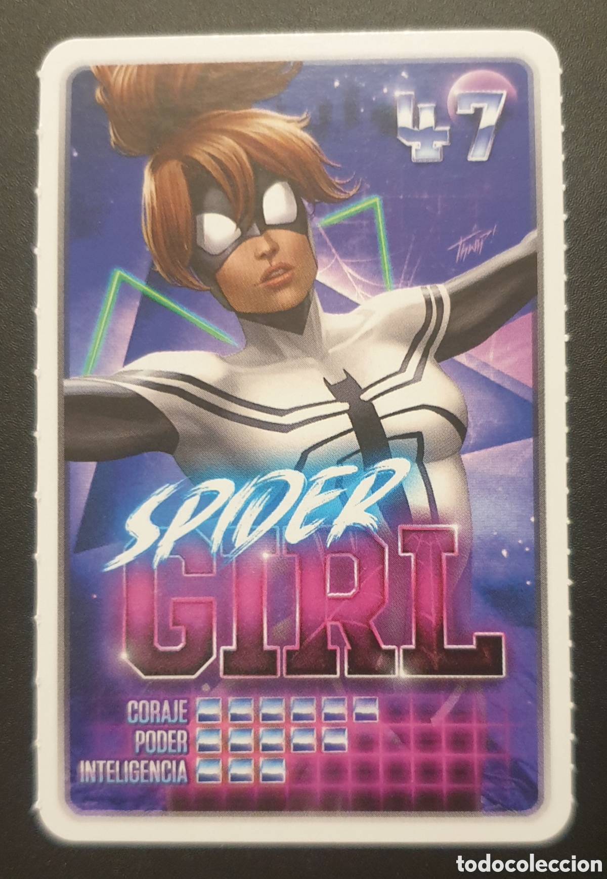 Coleccionismo cromos antiguos: CROMO N&deg; 47 SPIDER GIRL MARVEL DESCUBRE TU PODER CARREFOUR - Foto 1