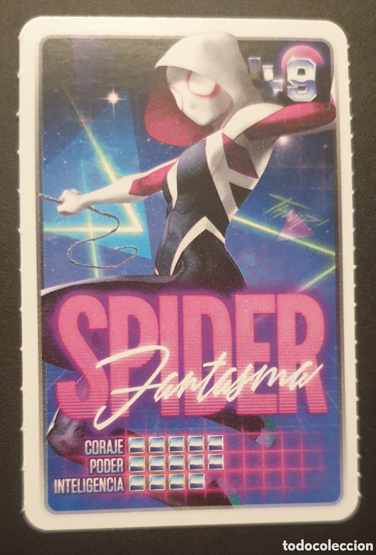 Coleccionismo cromos antiguos: CROMO N&deg; 49 SPIDER FANTASMA MARVEL DESCUBRE TU PODER CARREFOUR - Foto 1