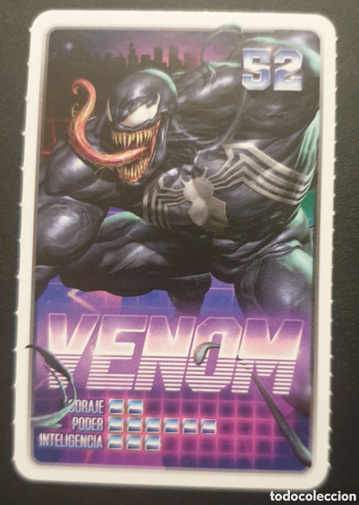 Coleccionismo cromos antiguos: CROMO N&deg; 52 VENOM MARVEL DESCUBRE TU PODER CARREFOUR - Foto 1