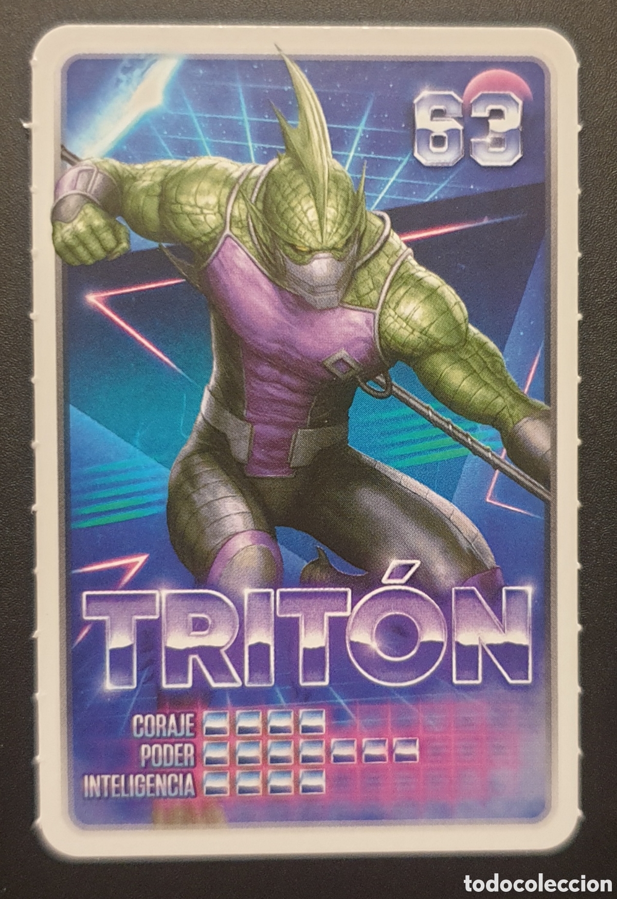 Coleccionismo cromos antiguos: CROMO N&deg; 63 TRIT&Oacute;N MARVEL DESCUBRE TU PODER CARREFOUR - Foto 1