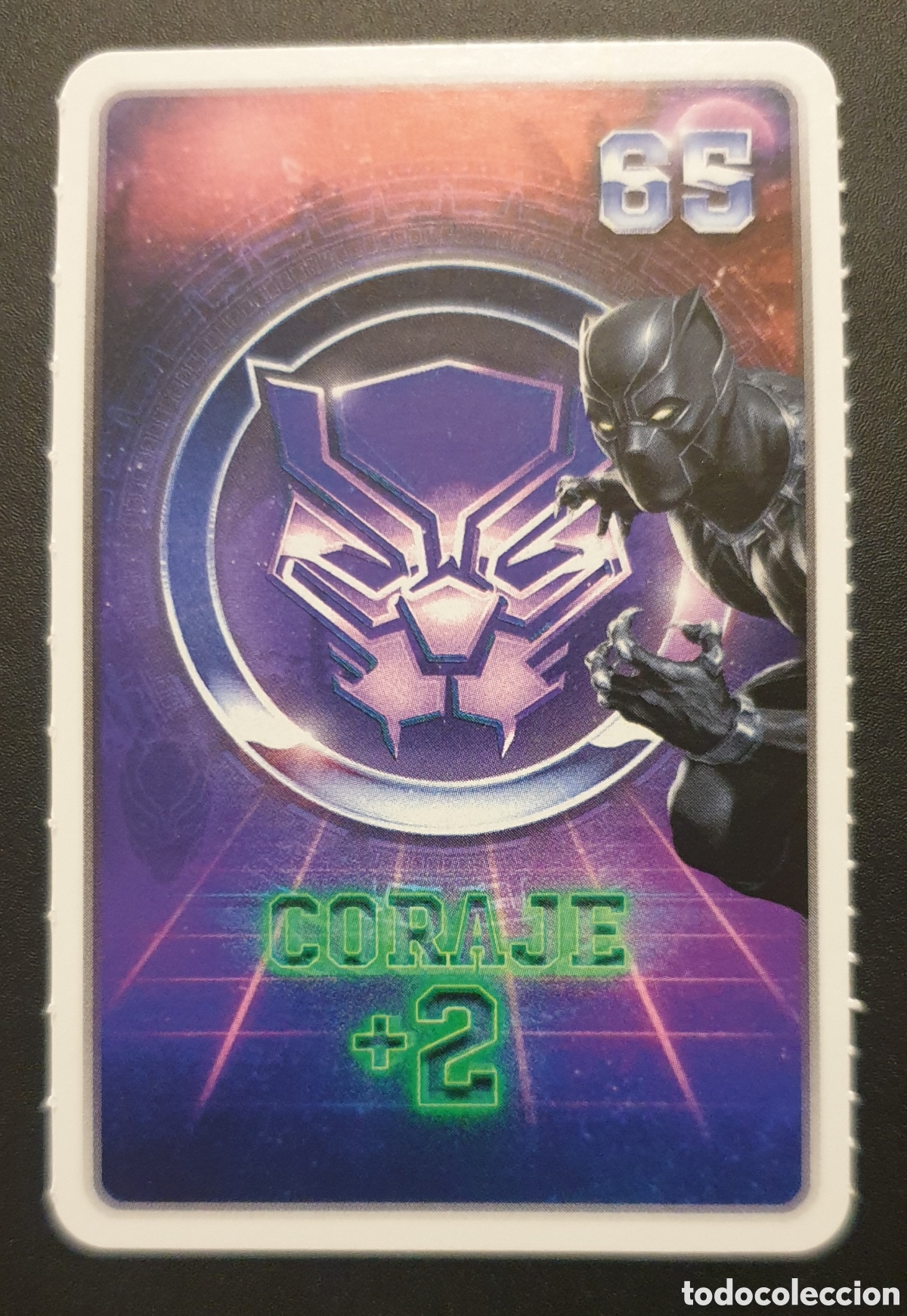 Coleccionismo cromos antiguos: CROMO N&deg; 65 CORAJE +2 MARVEL DESCUBRE TU PODER CARREFOUR - Foto 1
