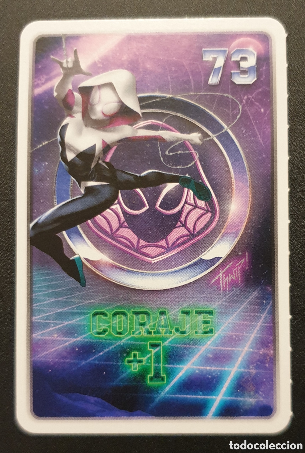 Coleccionismo cromos antiguos: CROMO N&deg; 73 CORAJE +1 MARVEL DESCUBRE TU PODER CARREFOUR - Foto 1