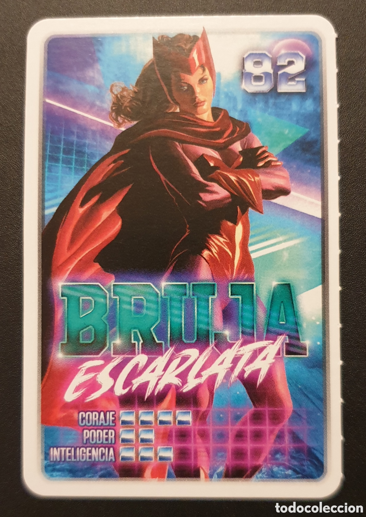 Coleccionismo cromos antiguos: CROMO N&deg; 82 BRUJA ESCARLATA MARVEL DESCUBRE TU PODER CARREFOUR - Foto 1