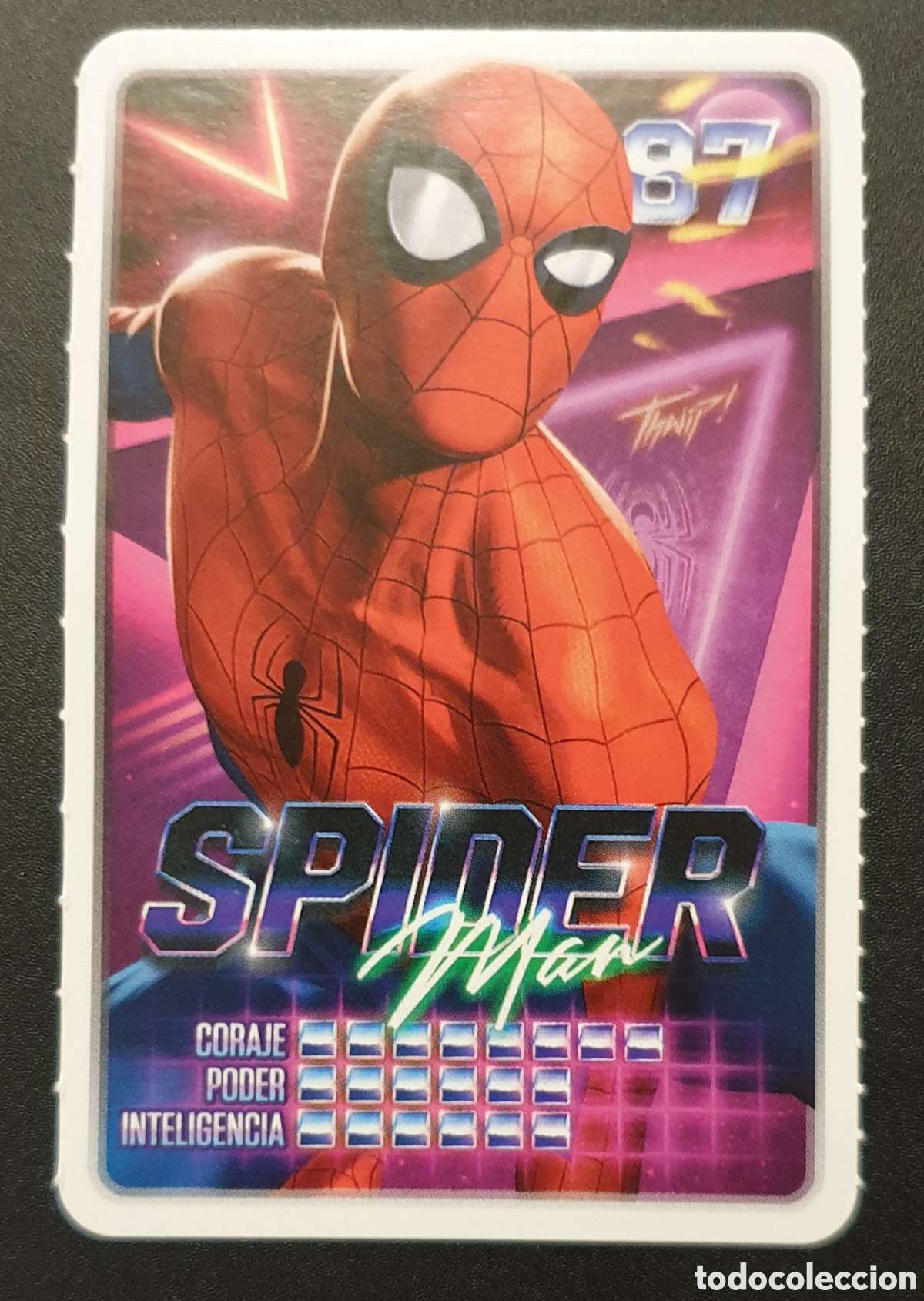 Coleccionismo cromos antiguos: CROMO N&deg; 87 SPIDER MAN MARVEL DESCUBRE TU PODER CARREFOUR - Foto 1