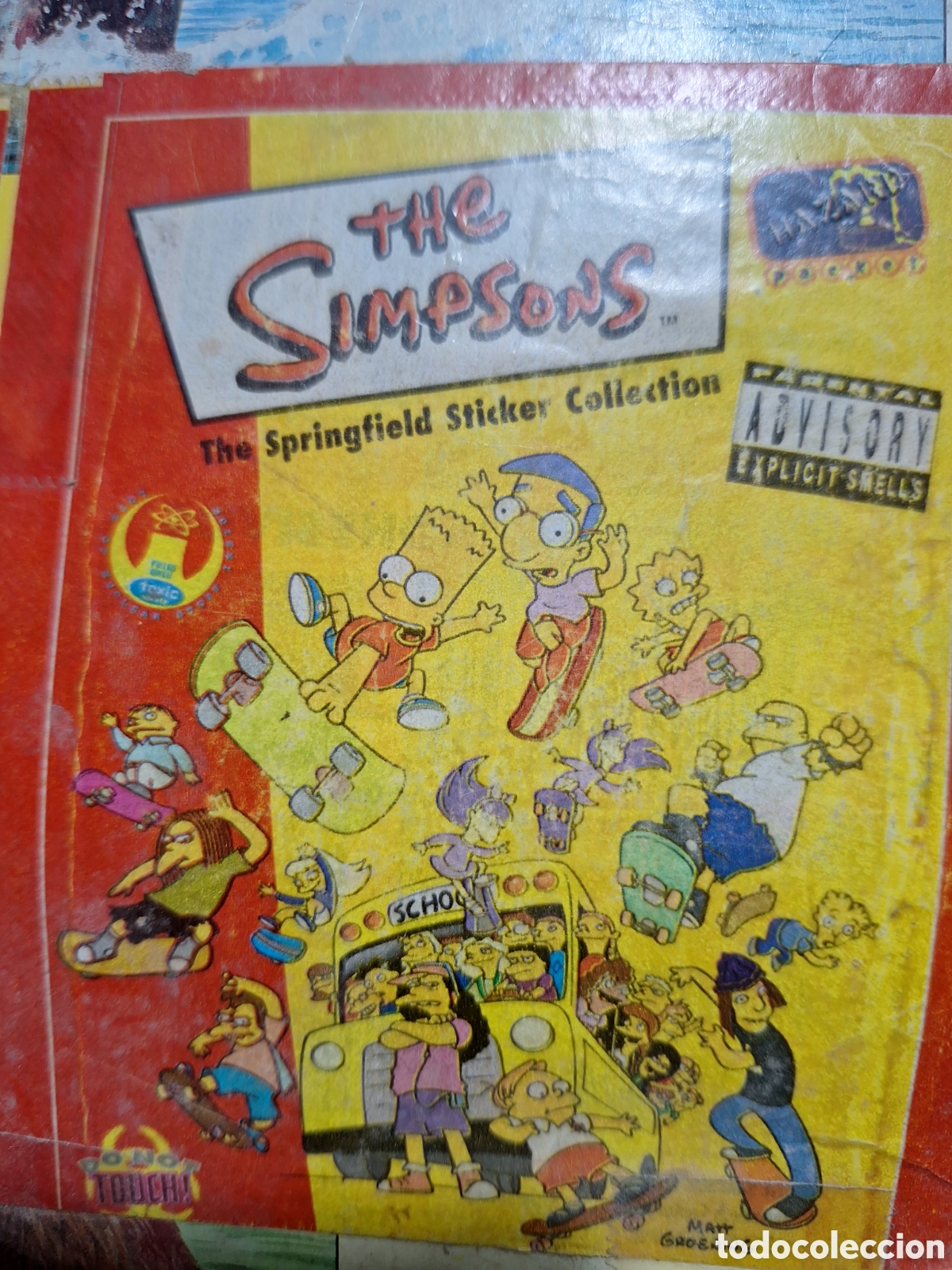 Coleccionismo Cromos antiguos: CROMOS DE LOS SIMPSONS NUEVOS