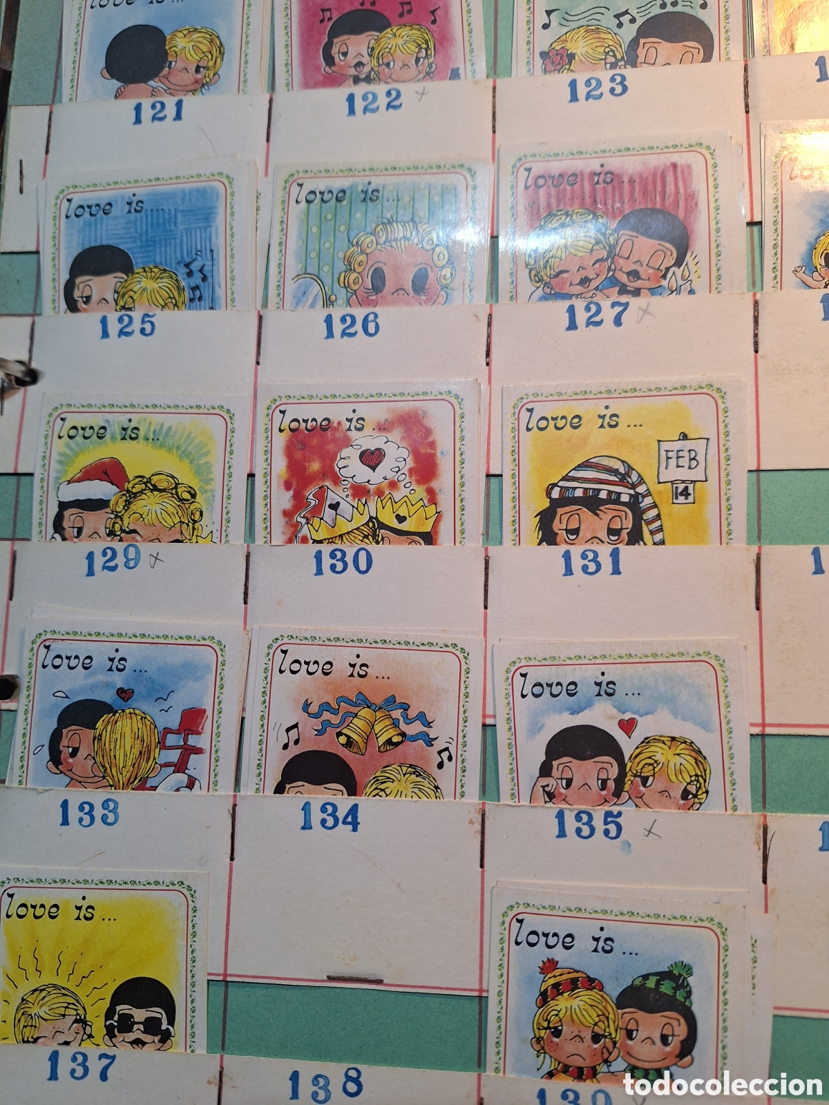 Coleccionismo Cromos antiguos: CROMOS DE LOVE IS... AMOR ES... DE PANINI A&Ntilde;O 1970 NUEVOS SIN PEGAR
