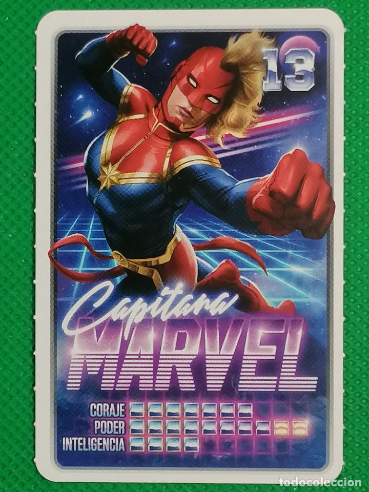 Coleccionismo cromos antiguos: 13 CAPITAN MARVEL MARVEL DESCUBRE TU PODER CARREFOUR - Foto 1