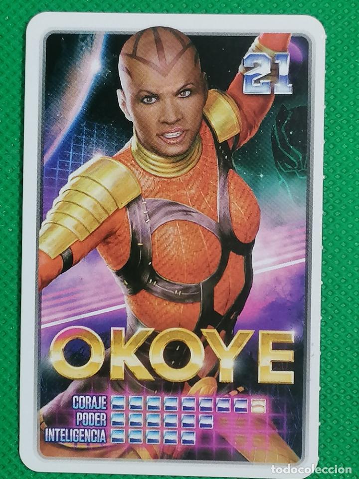 Coleccionismo cromos antiguos: 21 OKOYE MARVEL DESCUBRE TU PODER CARREFOUR - Foto 1
