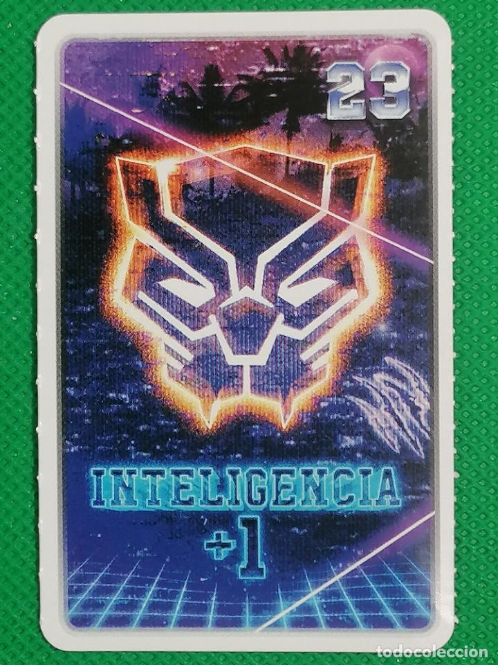 Coleccionismo cromos antiguos: 23 INTELIGENCIA + 1 MARVEL DESCUBRE TU PODER CARREFOUR - Foto 1