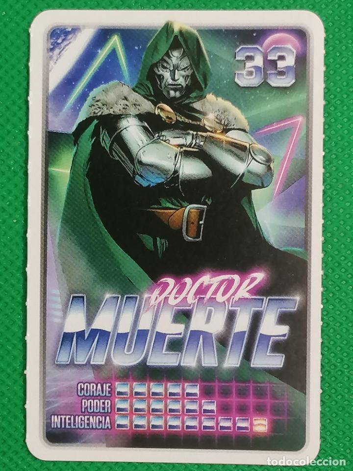 Coleccionismo cromos antiguos: 33 DOCTOR MUERTE MARVEL DESCUBRE TU PODER CARREFOUR - Foto 1