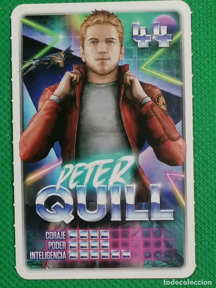 Coleccionismo cromos antiguos: 44 PETER QUILL MARVEL DESCUBRE TU PODER CARREFOUR - Foto 1