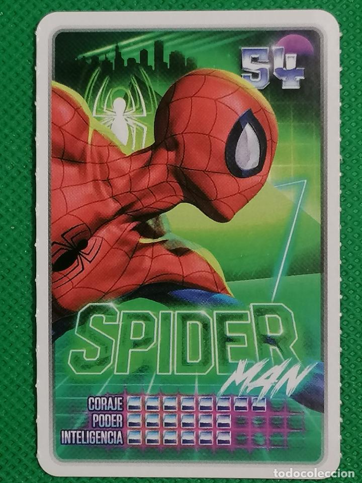 Coleccionismo cromos antiguos: 54 SPIDER MAN MARVEL DESCUBRE TU PODER CARREFOUR - Foto 1