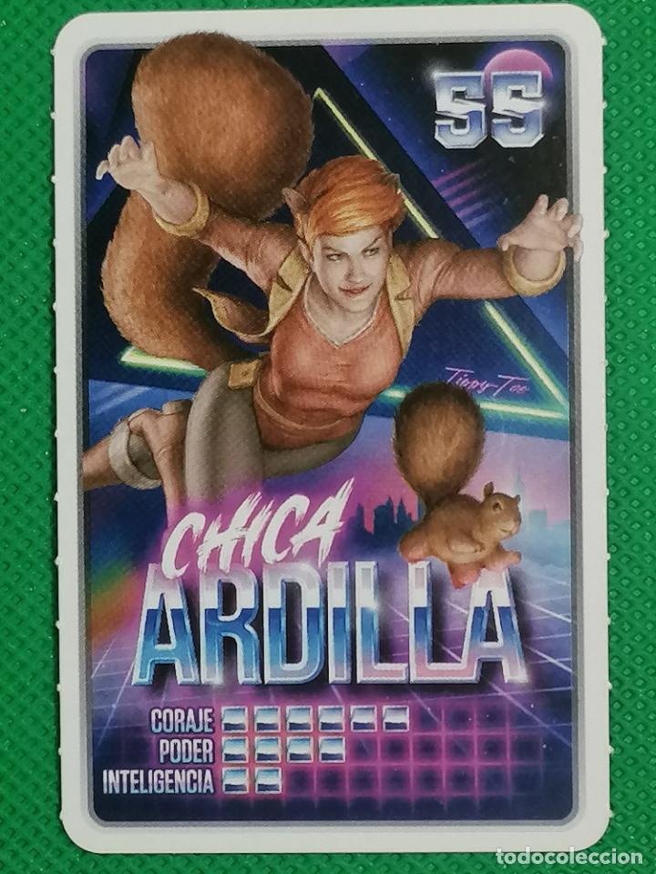 Coleccionismo cromos antiguos: 55 CHICA ARDILLA MARVEL DESCUBRE TU PODER CARREFOUR - Foto 1