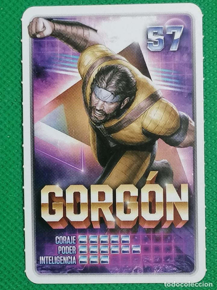 Coleccionismo cromos antiguos: 57 GORGON MARVEL DESCUBRE TU PODER CARREFOUR - Foto 1