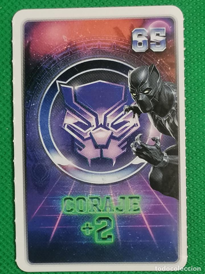Coleccionismo cromos antiguos: 65 CORAJE + 2 MARVEL DESCUBRE TU PODER CARREFOUR - Foto 1